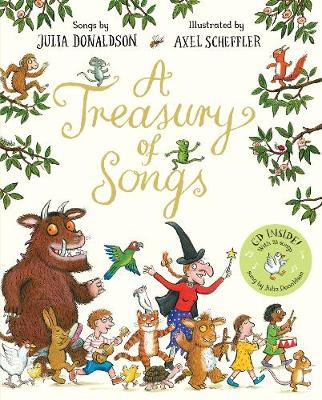 a treasury of songs [with audio cd]