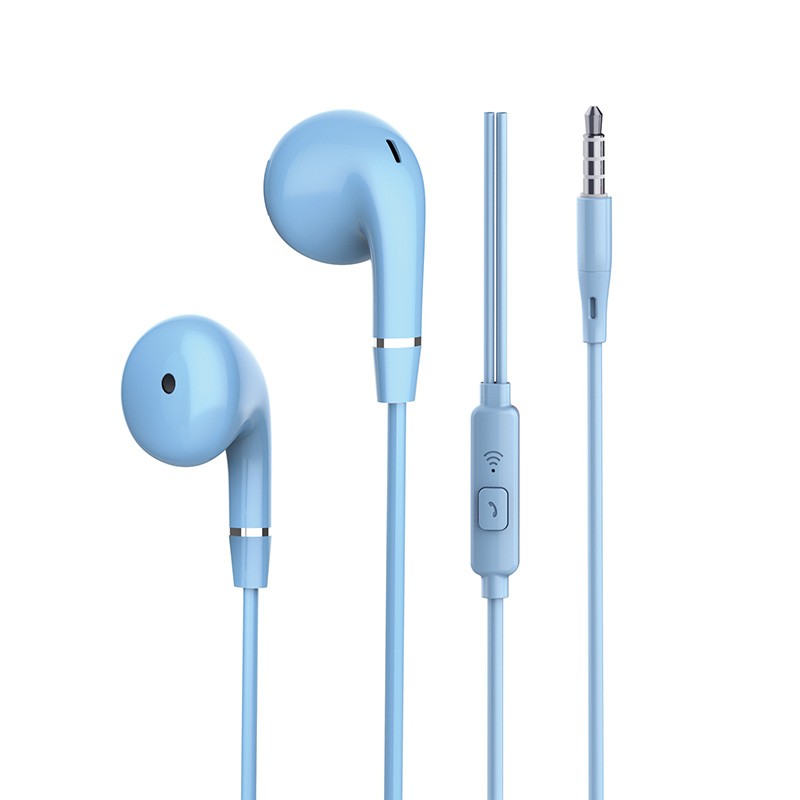 思享者 天籁之音隔音高清语音半入耳更佩戴舒适减少耳道压迫感S38 (多彩耳机） 蓝色