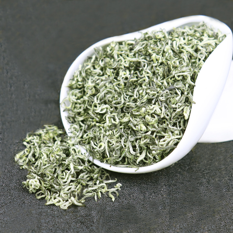 恬女神明前蒙顶山甘露绿茶2024新茶叶四川特产雅安高山茶散装 250g