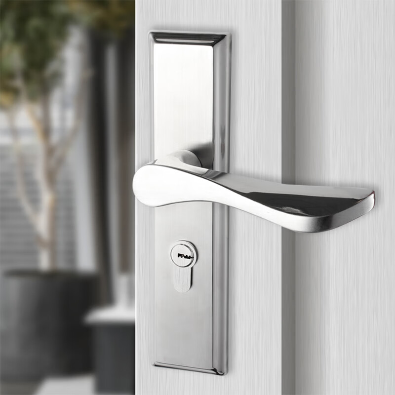 梅花（BLOSSOM）室内门锁 单舌卧室门锁房门锁木门锁不锈钢卫生间锁具5040-221