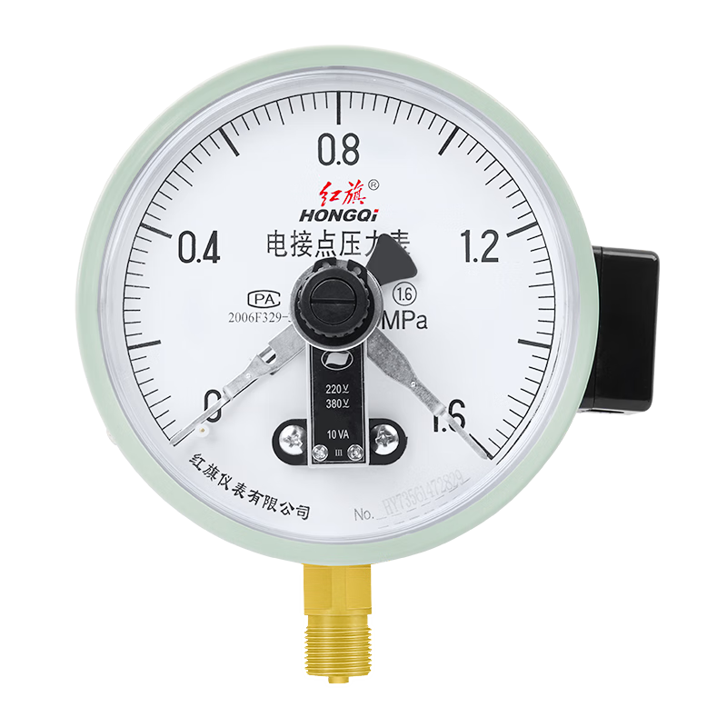 죨HONGQiYX-100ӵѹ1.60-1.6mpaޱԶˮѹѹѹҺѹ194Ԫ2(97Ԫ/)