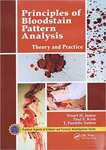 预订principles of bloodstain pattern analysis: theor