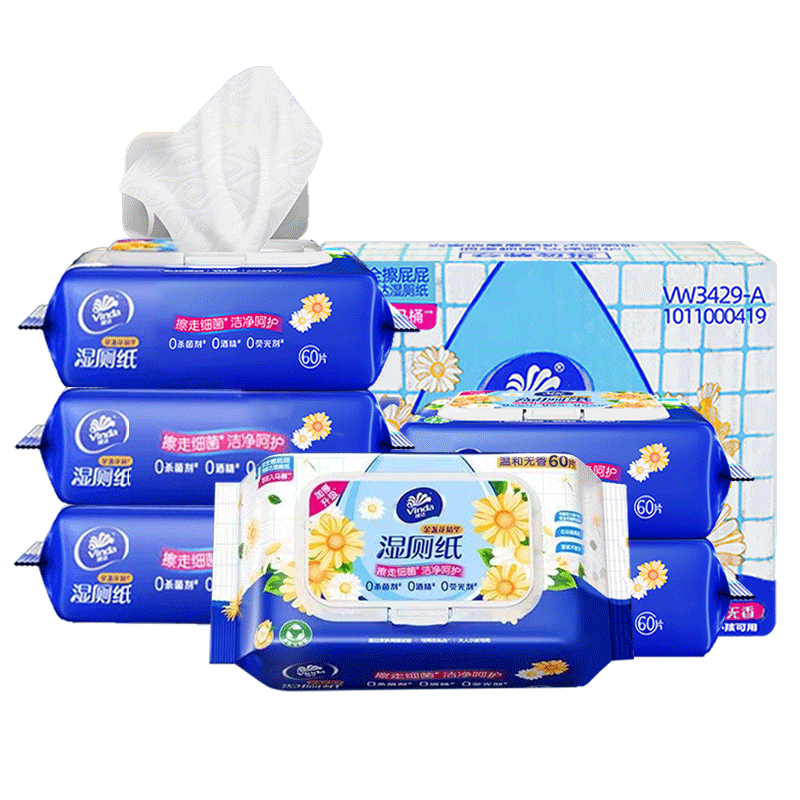 ά���յ��ʪ��ֽ6��360Ƭ����װ��Ů����ʪ�޽��ྻ��ƨƨ˽��ʪֽ�� ��յ��ʪ��ֽ 60��*6��