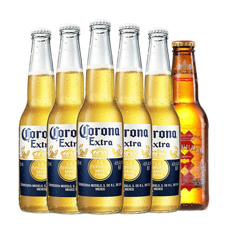 科罗娜啤酒 Corona墨西哥风味精酿啤酒品牌 300mL 24瓶