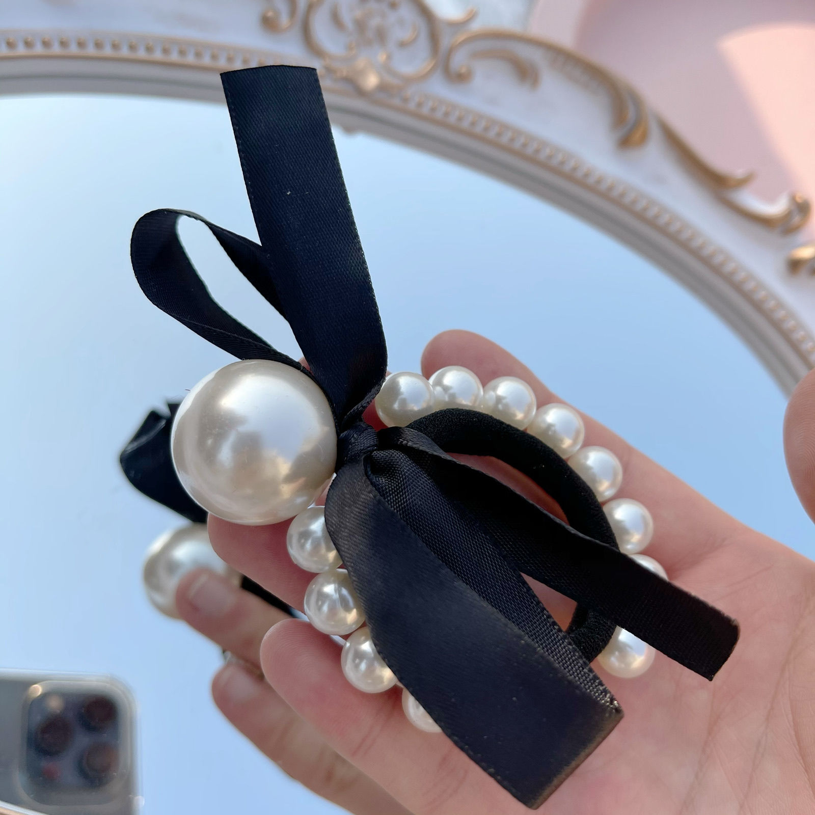 环绕珍珠发圈  环绕珍珠发圈