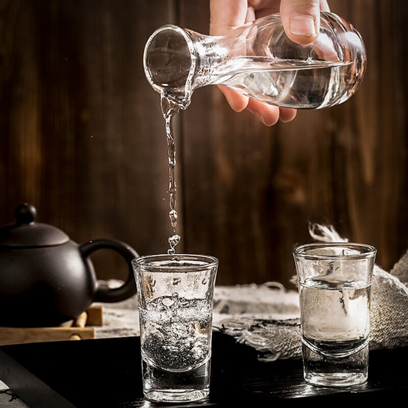 不老潭粮食酒 泡酒用酒高粱酒 高度清香型白酒52度瓶装 52度 500mL 6瓶