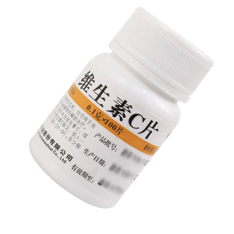 维福佳 维生素c片100片/瓶  用于预防和治疗坏血病以及各种急,慢性