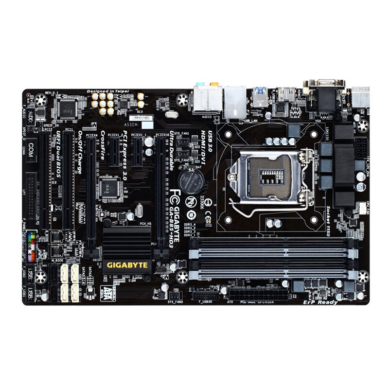 技嘉b75m-d2v,技嘉b75md2v gigabyte/技嘉ga-b75m-d3v d3v plus二手主板1155针主板b85 1150 b85