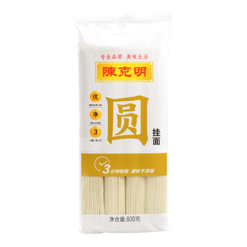 陈克明 圆挂面 800g