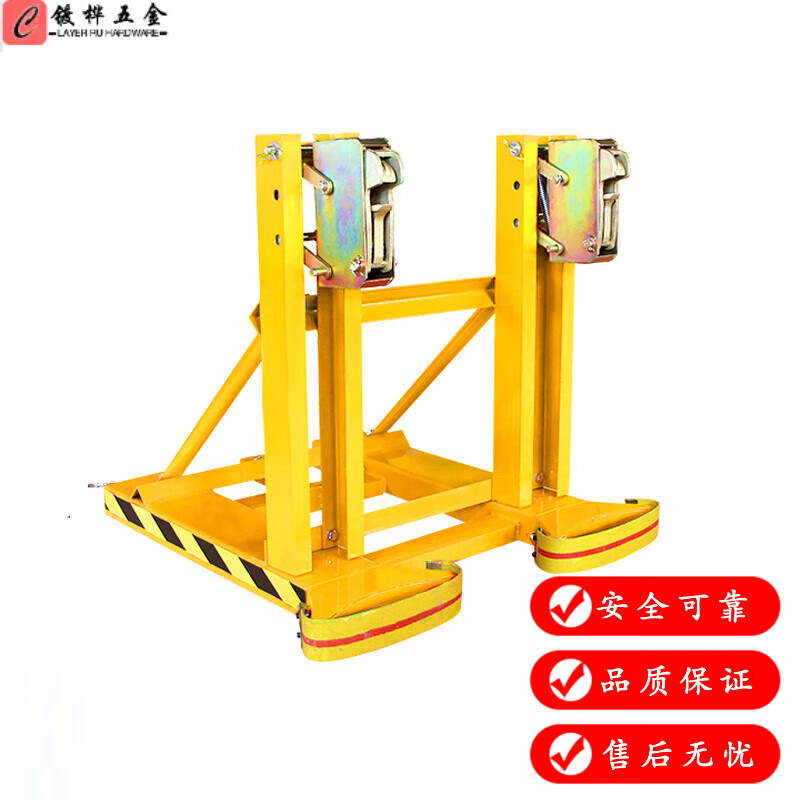 灼匠油桶夹具叉车专用重型抱卸叉桶器鹰嘴油桶夹搬运夹塑料桶铁桶夹子