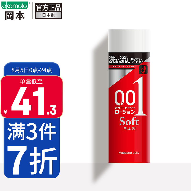 冈本001身体润滑剂价格走势与销量分析