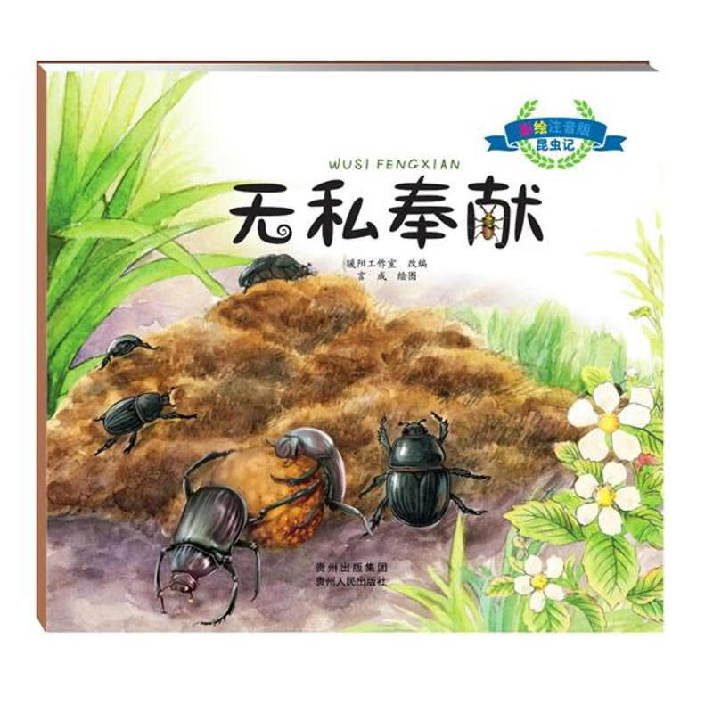日月图书 彩绘注音版昆虫记.