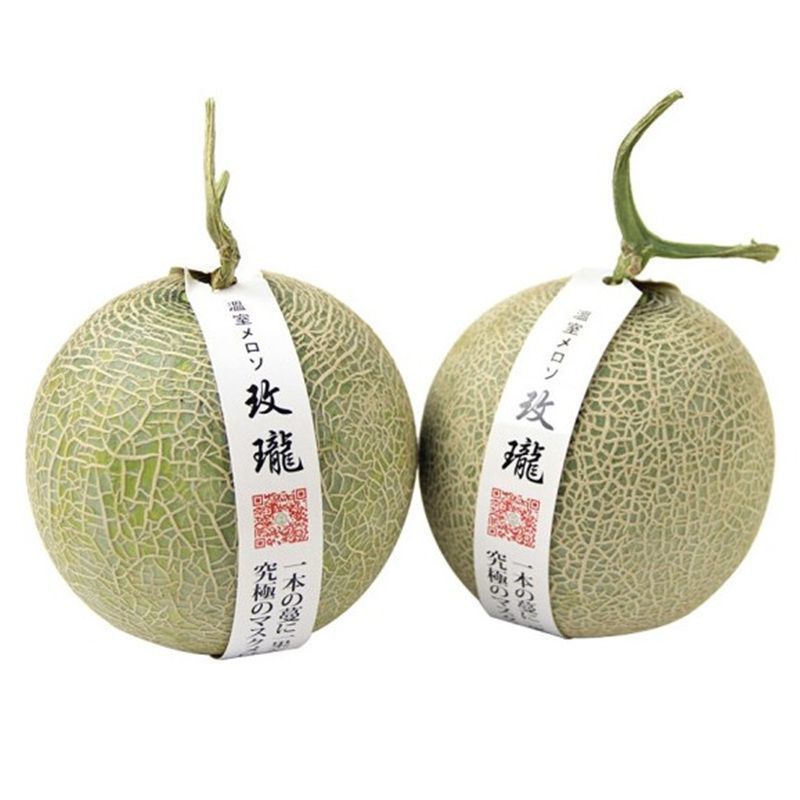 【S级果蔬】日本品种九哥玫珑蜜瓜网纹瓜海南网纹瓜2个装哈密瓜新鲜水果甜瓜 放软了才会好吃 2个装约2.5斤小瓜