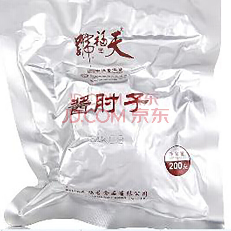 诺西贝 开袋即食熟食中华老字号北京特产下酒菜袋装 酱肘子200g