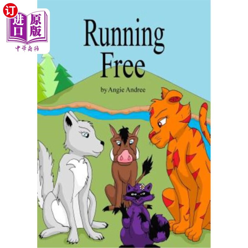 海外直订running free 自由奔跑