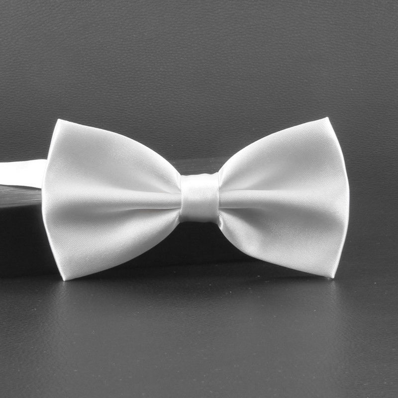 闽喃哥  蝴蝶领结男纯白色黑色男女士新郎伴郎结婚礼正装休闲商务蝴蝶