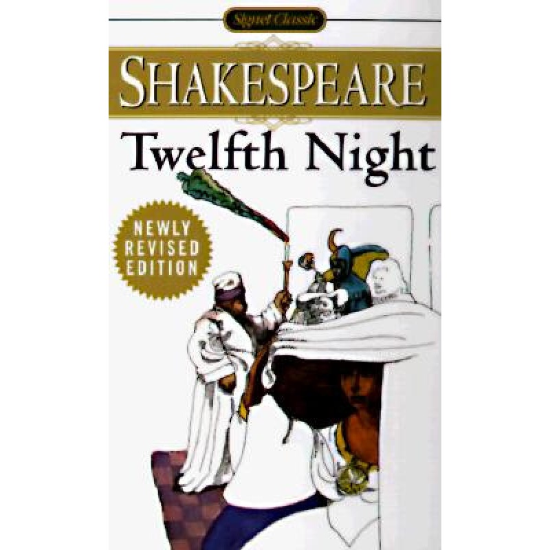 twelfth night 英文原版 william shakespeare威廉·莎士比亚