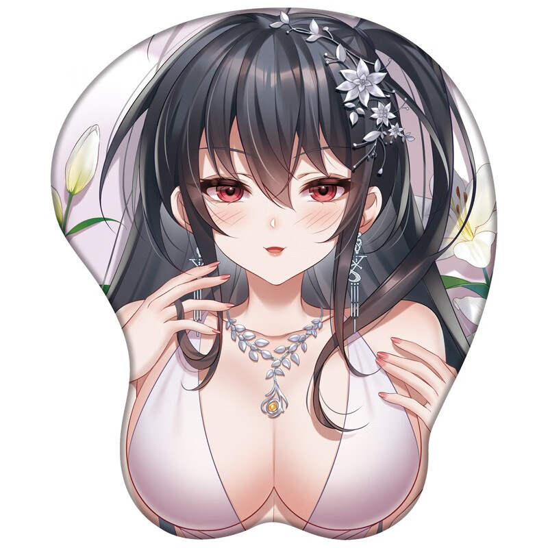 宅萌域碧蓝航线游戏大凤可爱女生卡通动漫电脑办公鼠标垫护腕硅胶手腕