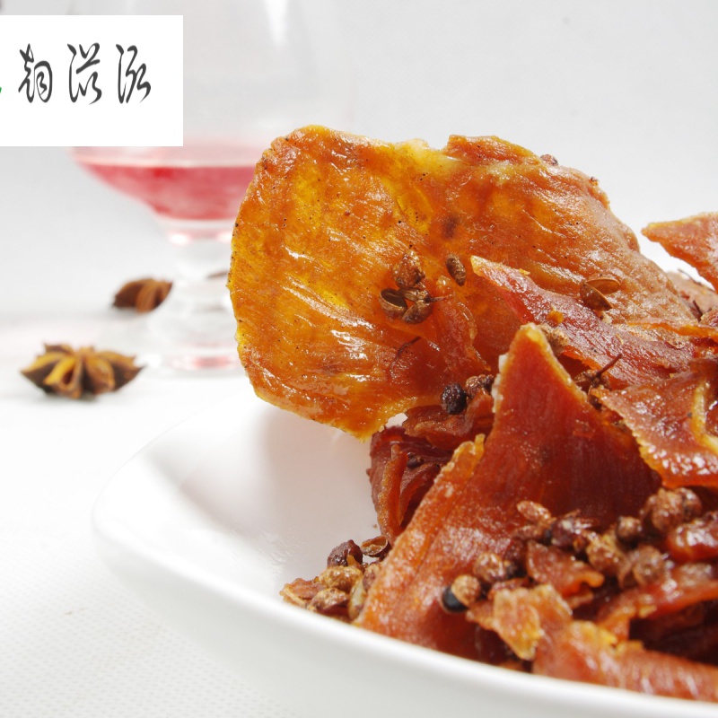 虎钢馋莱芜风干肉90g 博山猪肉干山东口镇特产花椒肉 肉脯 特产休闲