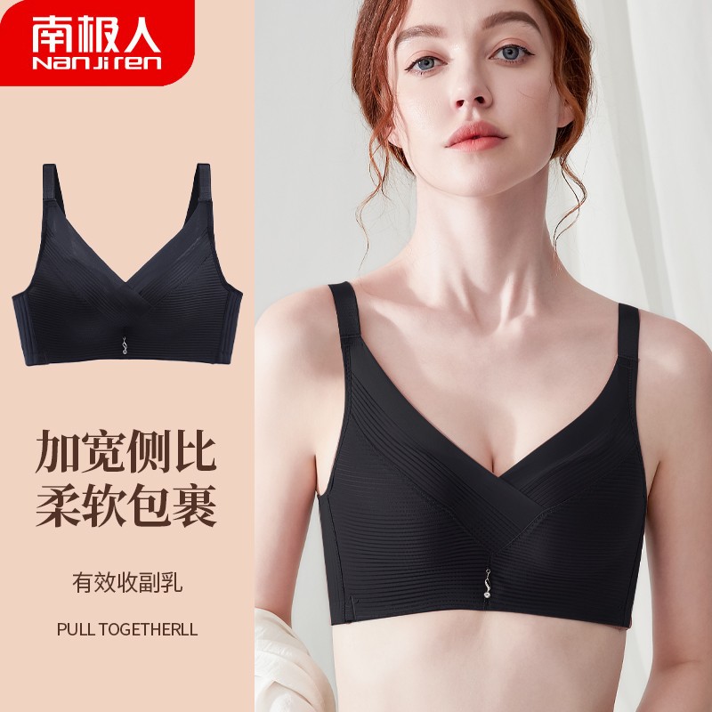 南极人女性内衣:无钢圈大胸显小,舒适透气,价格走势分析