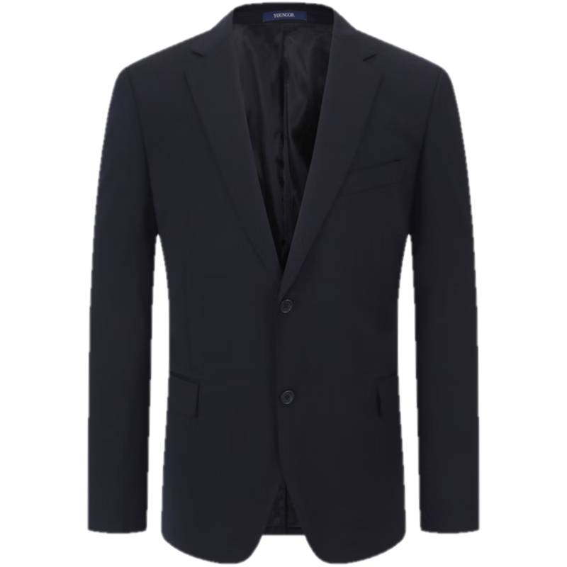 雅戈爾【性價比羊毛西服】西服男秋季羊毛舒適單西男士高端修身西裝結(jié)婚 藏青 170A 170/92A