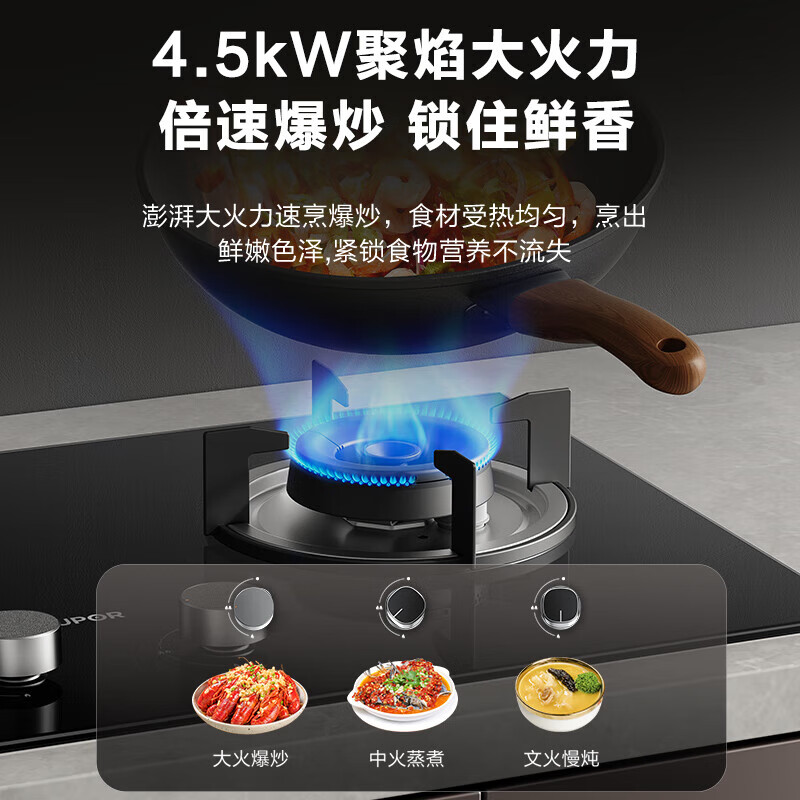 苏泊尔（SUPOR）燃气灶煤气灶双灶天然气灶台式嵌入式液化气灶具家用4.2火力节能NB05 燃气灶 天然气(12T)