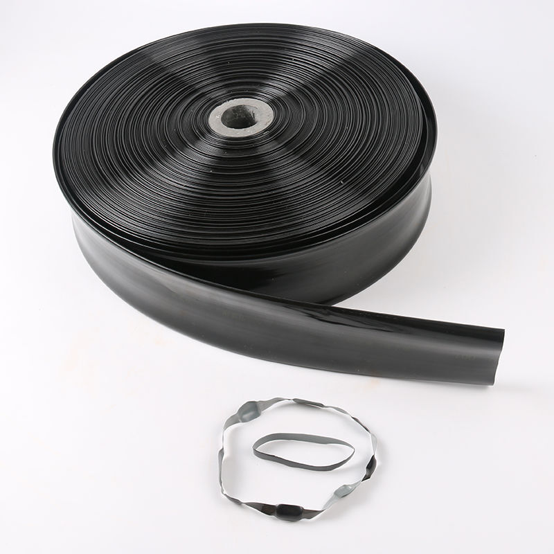 四寸塑料浇水管1--4寸农用灌溉塑料水管微喷带滴灌带 黑3寸加厚主管