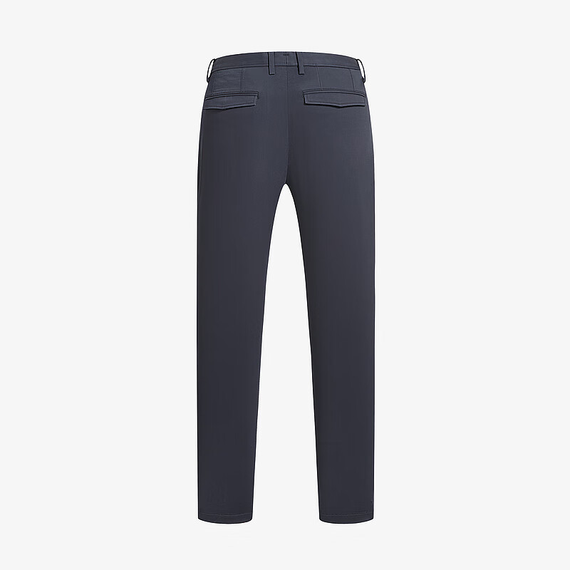 MAYOR男装 秋季棉涤面料透气微弹藏青商务男士休闲裤 藏青 170/78A