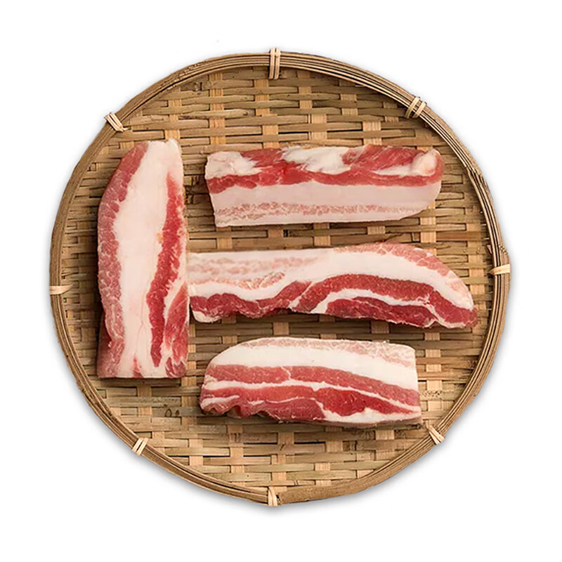 娱大厨 伊比利亚黑猪五花肉 去皮生鲜猪肉 烧烤红烧肉粉蒸肉冷冻食材