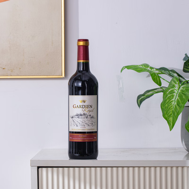 加蒂诺亚（GARDIEN）红葡萄酒 法国原装进口葡萄酒 750ml    加蒂诺亚干红葡萄酒单支