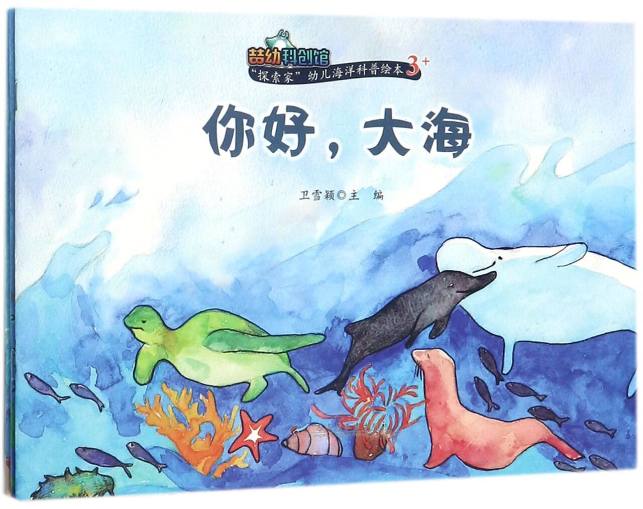 正版图书 探索家幼儿海洋科普绘本(3 共3册)