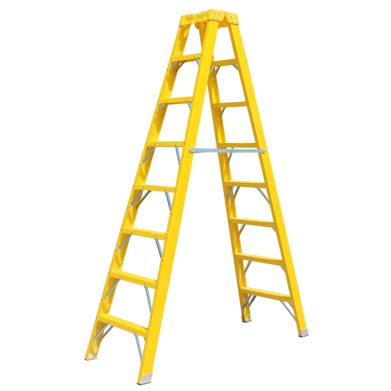 良浦 梯子家用玻璃钢纤维绝缘梯人字梯电工梯子工具台梯子折叠工程用加厚轻便工程梯子2.5米 Y2-3Q