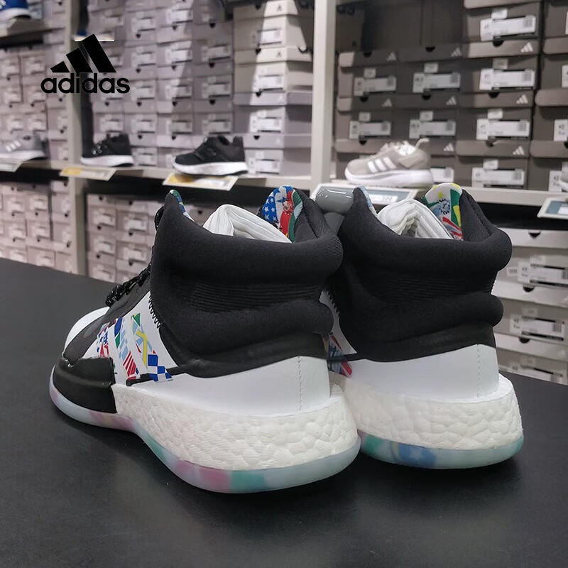 阿迪达斯 (adidas)篮球鞋男鞋2024春季新款marquee boost耐磨缓震实战
