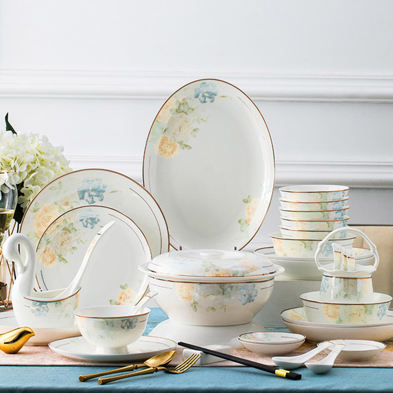 以辰梦幻花影60件碗碟套装好不好优缺点实情？良心评测