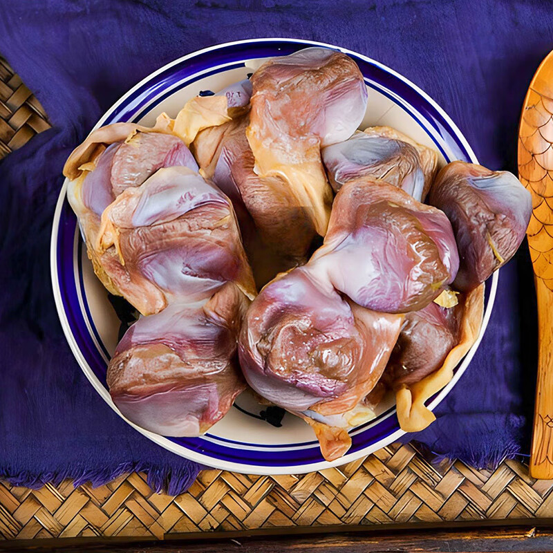 辉禄信江西赣南特产风干腊鸭胗鸭肫鸭肾农家腌咸鸭胗鸭庆子遂川鸭肫