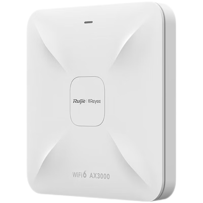 锐捷（Ruijie）千兆WiFi6无线AP吸顶 RG-RAP2261(G) 双频3000M 160M频宽 2.5G网口 高速穿墙企业级无线接入点