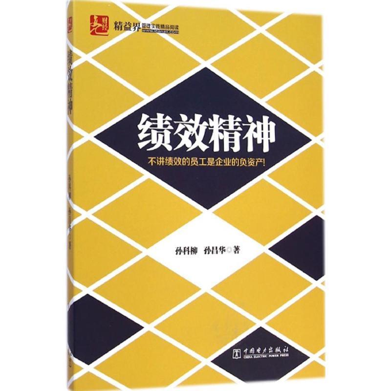 绩效精神 孙科柳,孙昌华著【正版】