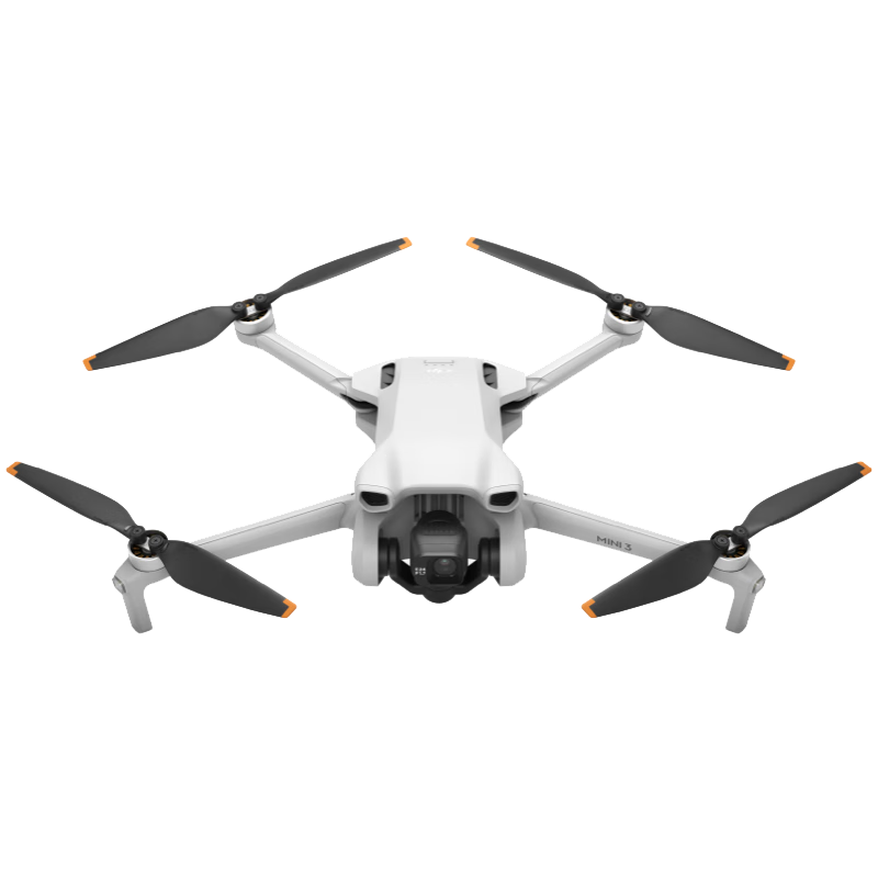 大疆（DJI）Mini 3 入门优选航拍机 迷你长续航飞行器 适配高清带屏遥控器 智能高清拍摄无人机 带屏版+收纳包+128G极速卡+读卡器+保护罩 两年版随心换