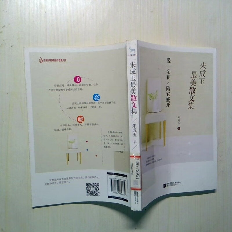 【正版旧书】朱成玉最美散文集 江苏文艺出版社
