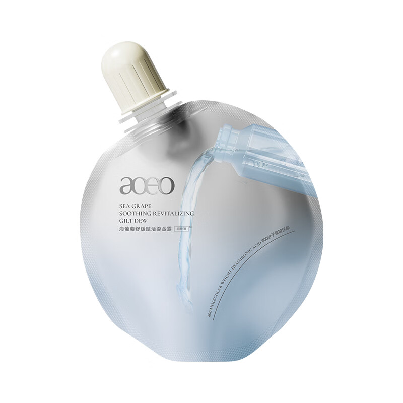 AOEO海葡萄舒缓赋活鎏金露80ml 补水保湿肌肤水润透亮男女可用