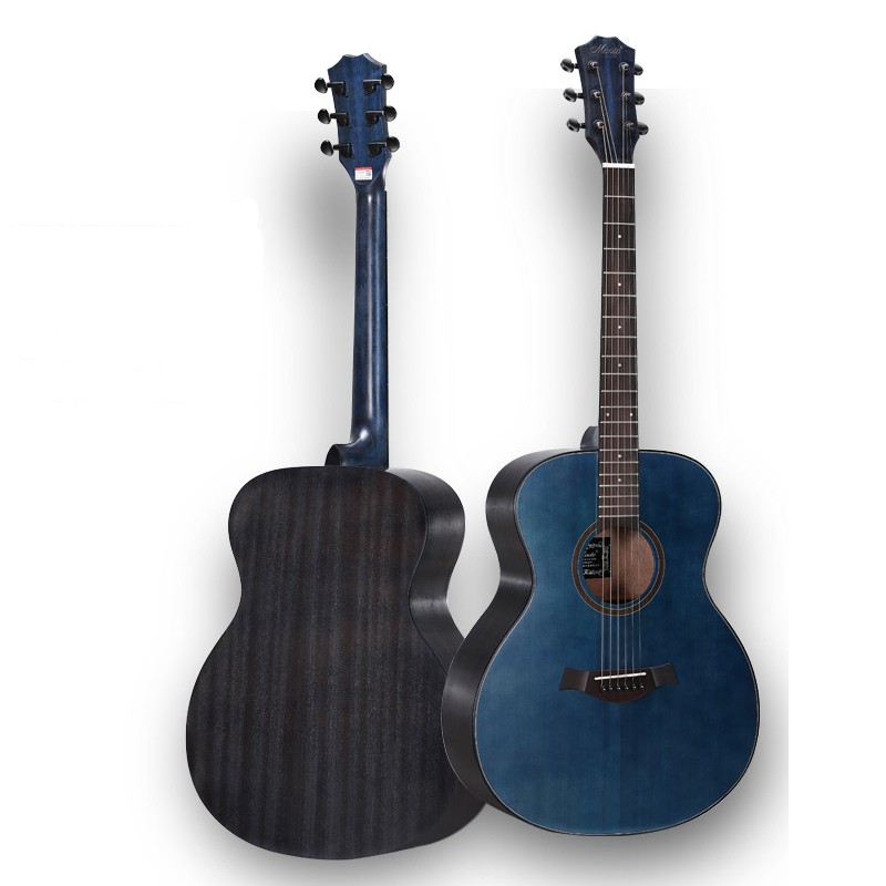 艾薇儿avril单板民谣吉他初学者新手入门云杉木面单电箱专业考级木