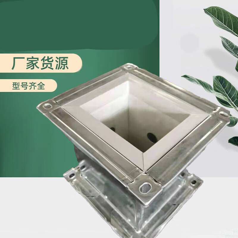 施韵令新型复合火风管地下室商场用单面彩钢风管镁质结晶耐火风管