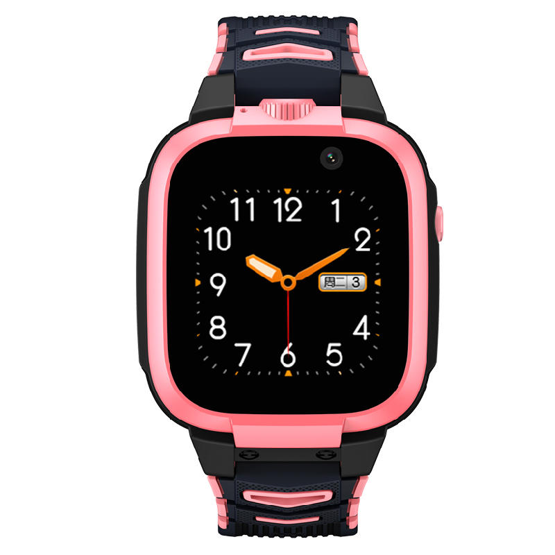 小寻 儿童电话手表X3 防水运动GPS定位智能手表 学生电子表4G全网通 X3樱花粉