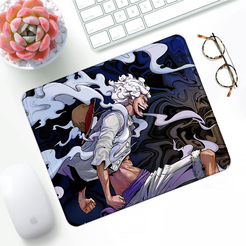 王电竞男加厚锁边防滑二次元定制订做学生办公写字电脑桌垫 霸气侧漏