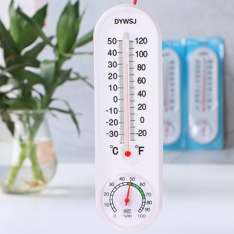 润华年温湿度计 通用dy长条温湿度计 室内温度计蔬菜大棚养殖高精度温