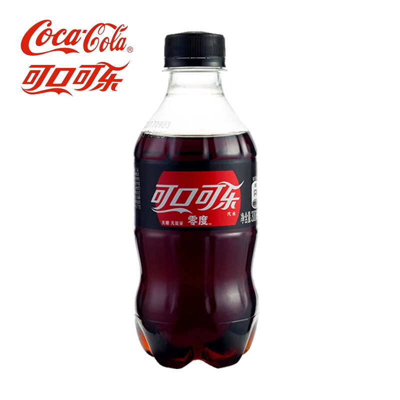 300ml可口可乐图片,330ml雪碧图片 可口可乐零度汽水 零度可乐300ml*8瓶
