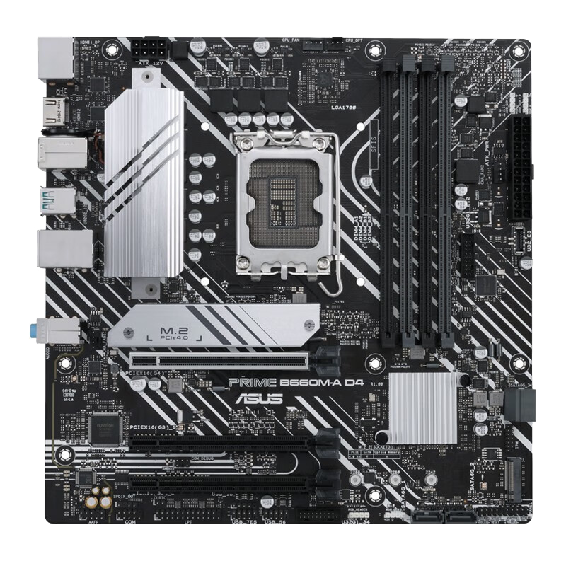 ڲ˶ASUSPRIME H610M-K ARGB D4 H510M羺Ϸ ʦϵ ֧ CPU G6900/12400F/12100F/13100F PRIME H610M-K ARG544Ԫ