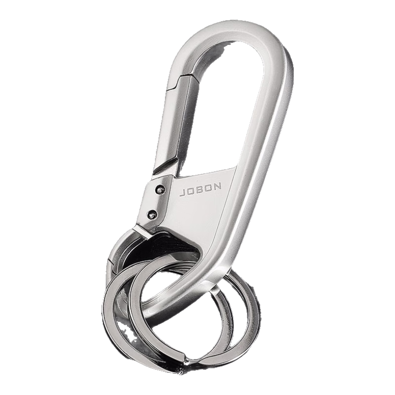 中邦中邦 鑰匙扣 男多功能鑰匙圈掛飾 男士腰掛創(chuàng)意汽車鑰匙扣 亮鉻