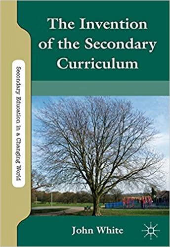 预订 the invention of the secondary curriculum