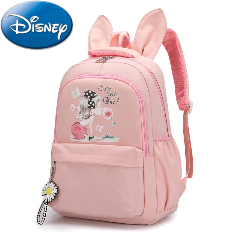 女学生韩版大容量超轻减负公主可爱网红双 花香女孩--粉色 单独书包